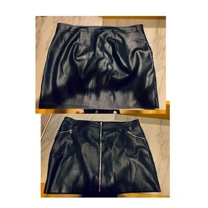 New w/o tags Express Leather skirt